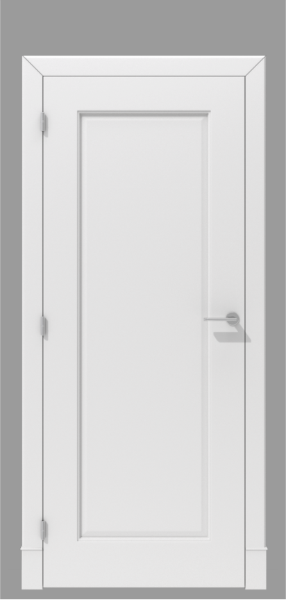 Klasyczne drzwi wewnętrzne z frezowaną płyciną – model K01