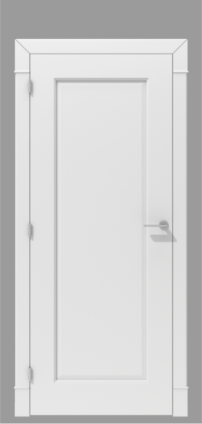 Klasyczne drzwi wewnętrzne z frezowaną płyciną – model K01