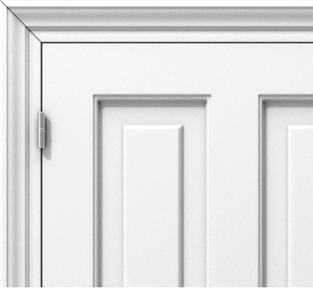 Klasyczne drzwi wewnętrzne z czterema płycinami – model K08