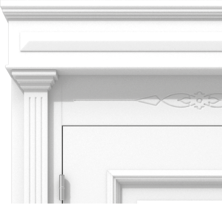 Klasyczne drzwi wewnętrzne z płyciną kasetonową – model K14