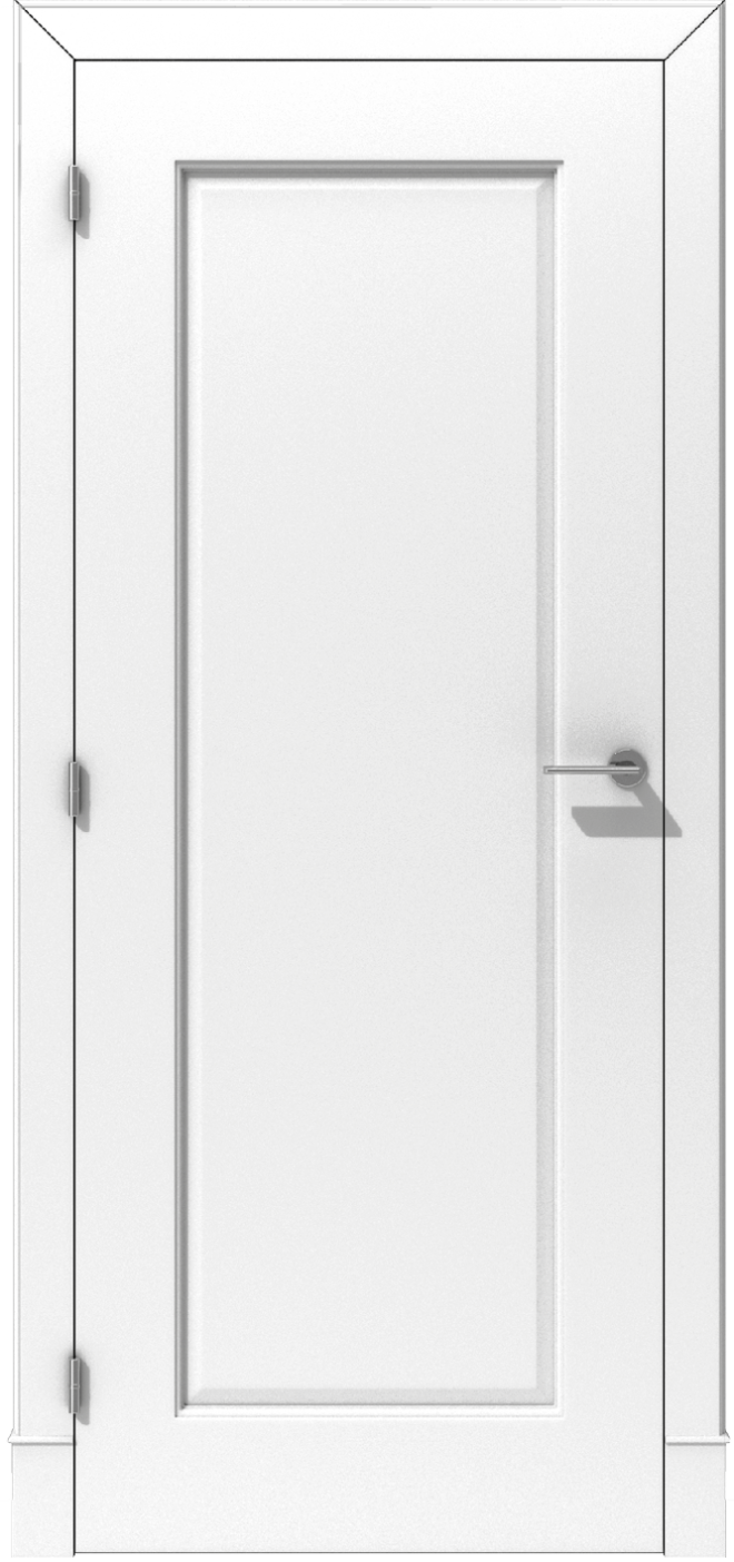 Klasyczne drzwi wewnętrzne z frezowaną płyciną – model K01