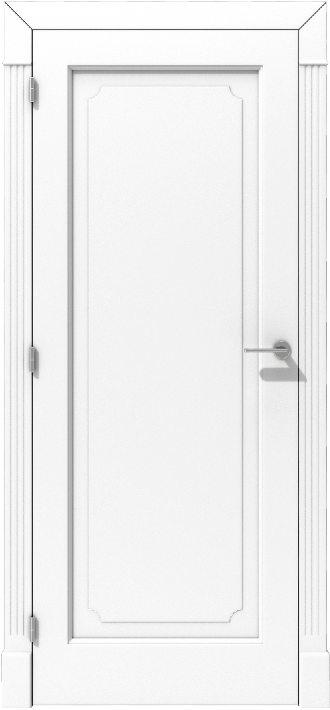 Klasyczne drzwi wewnętrzne z frezowaniami na ościeżnicy – model K03