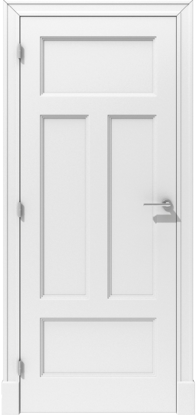 Klasyczne drzwi wewnętrzne inspirowane tradycyjnymi podziałami skrzydła – model K11
