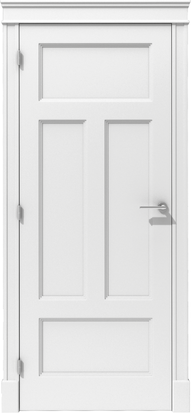 Klasyczne drzwi wewnętrzne inspirowane tradycyjnymi podziałami skrzydła – model K11